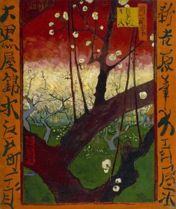 Vincent_van_Gogh_-_Bloeiende_pruimenboomgaard-_naar_Hiroshige_-_Google_Art_Project