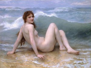 The Wave *oil on canvas *121 × 160.5 cm *signed b.l.: W BOVGVEREAV 1896