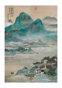 _Yao Lu, O barco do vinho no rio Pine, 2012, impressão fotográfica em papel fine art, 102 x 72 cm. Imagem cortesia do artista.